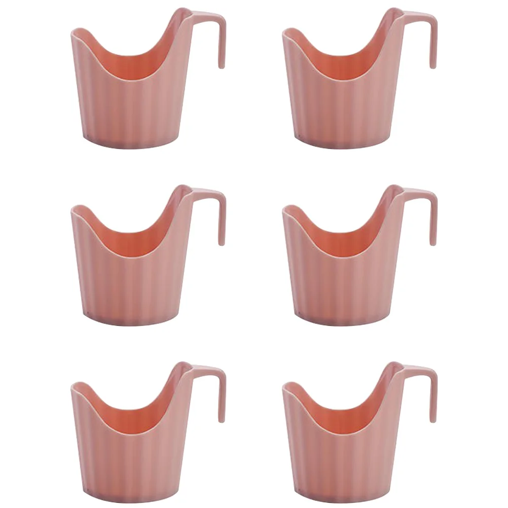 

6 Pcs Insulated Cup Holder Multifunctional Multipurpose Portable Coffee Sleeve Plastic