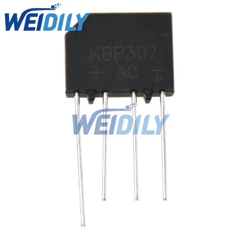 10PCS KBP206 KBP210 KBP307 KBP310 KBP406 KBP410 Rectifier Bridge Rectifiers DIP-4 2A 3A 4A 600V 700V 1000V New