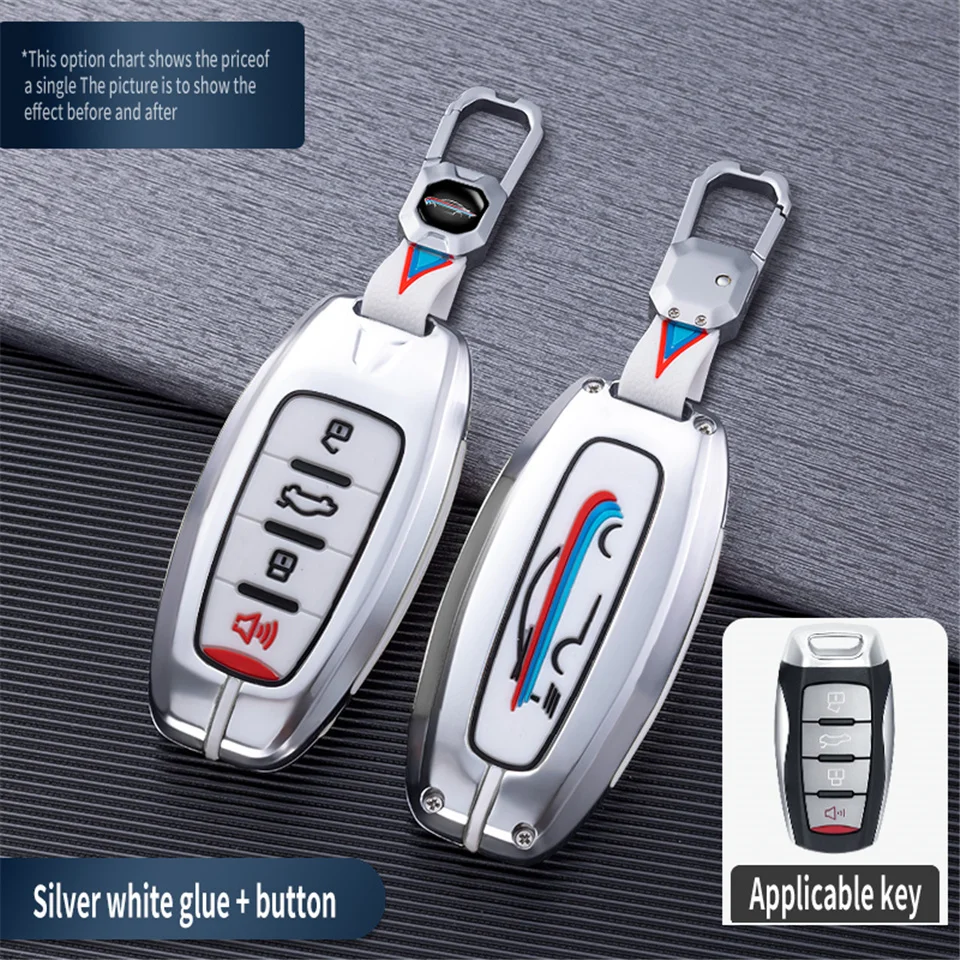 Cover per chiave/telecomando per Great Wall Haval/Hover H6 H7 H4 H9 F5 F7 H2S accessori per coperture per auto - S3ee269ecc2bd497cb8d7c8410eab3d74M