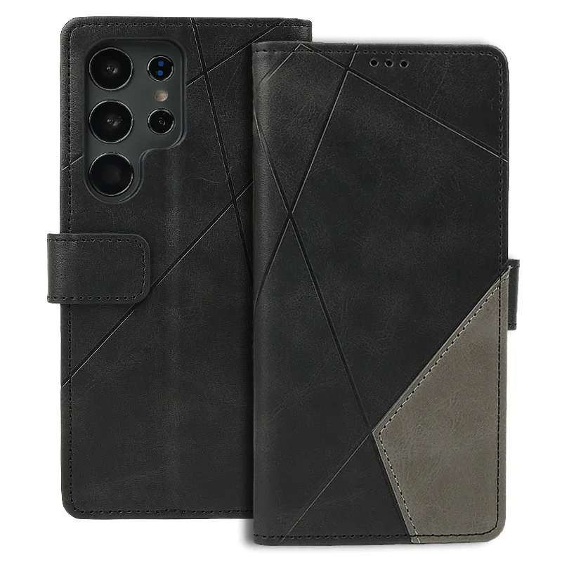 Premium Wallet Leather Case with Card Slot and Magnetic Flip Closure