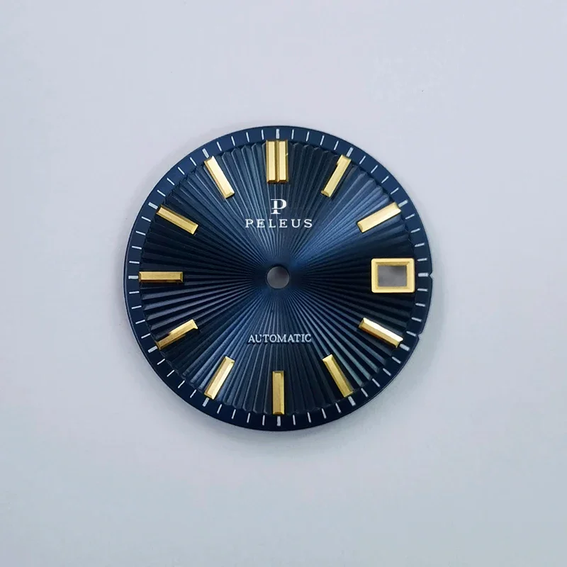 Mechanical watch peleus bamboo 28.5MM dial for NH35/34 MOD