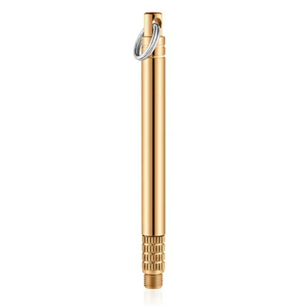 Hookah Accessories Portable Hookah Foil Puncher Titanium Multifunctional Toothpick Fruit Fork Camping Tool Toothpick Tube