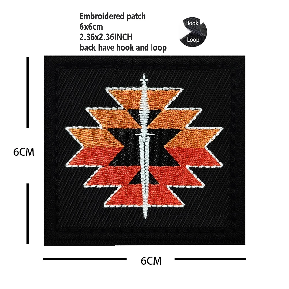 3D-PVC-Gummi-Nachtsichtabzeichen FOG Forward Front View X Black Canyon besticktes Armband Hubschrauber-Rucksack-Patch – Detail 4