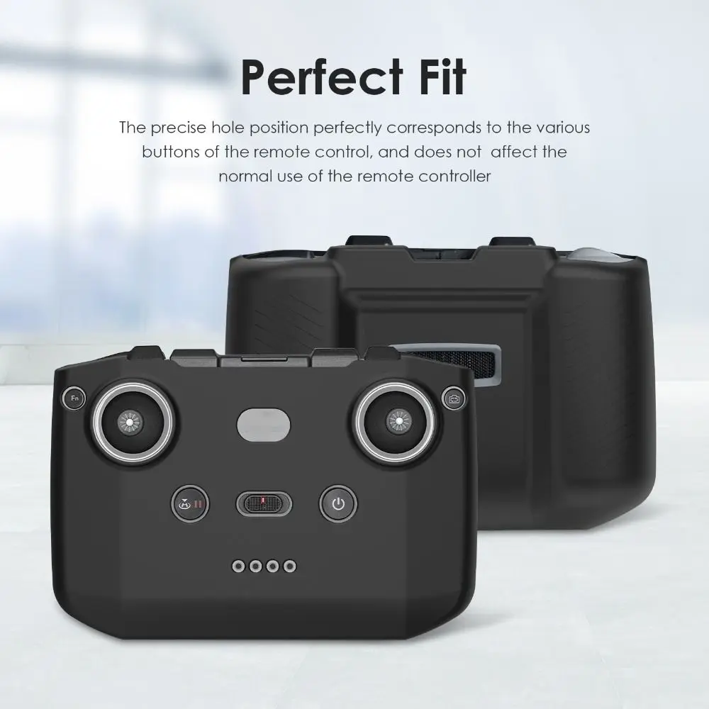 Shookproof Drone Remote Control Case Anti-bump Silicone Protective Cover Dust-proof Waterproof for DJI RC-N1/2/3
