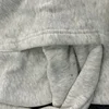 6PM Drill Plus Velvet Pullover Hooded Sweatshirt Embroidered Letters Hip-hop Men's Trendy Long Sweatpants Sports Suit Jacket 4