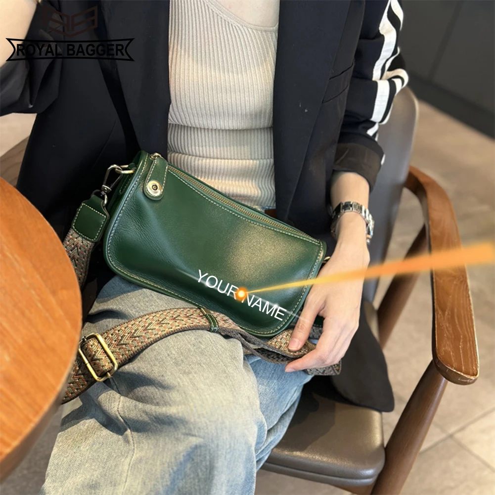 

Женская сумка из натуральной коровьей кожи, с плечевым ремнем