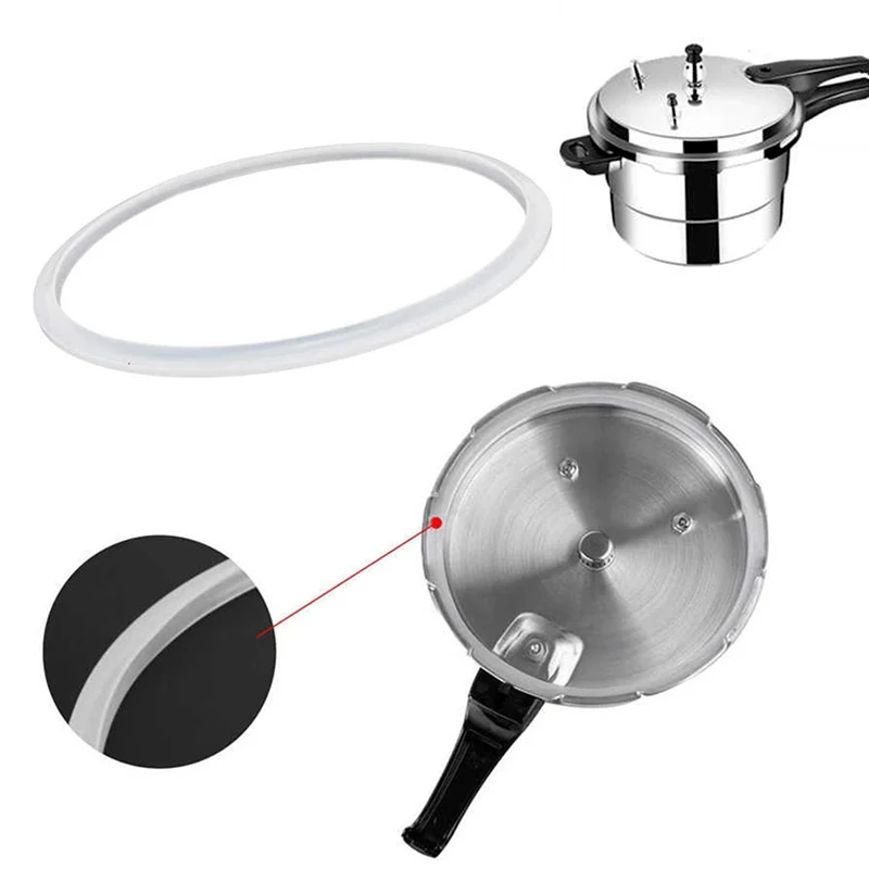 161820222432cmPressureCookersWhiteSiliconeRubberGasket