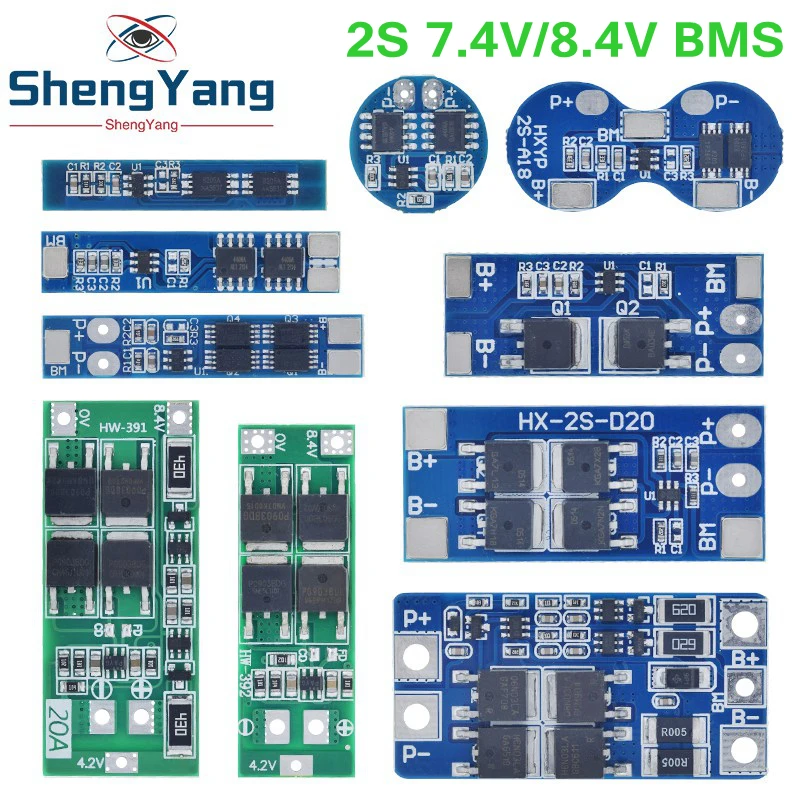 High-Capacity Lithium Battery Protection and Balance Board