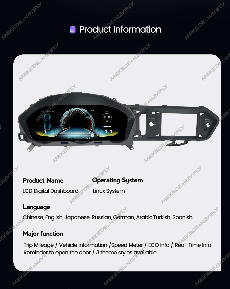  LCD    ÷ г, ޸  C Ŭ W204 2011-2014 LHD ڵ  Ʈ,  г ׷̵