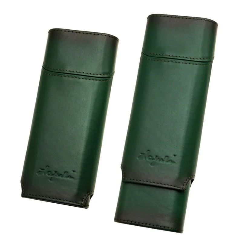 "حافظة سيجار من خشب الأرز الإسباني - مرطب منزلق لس...