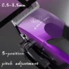 KULILANG NEW R77F 7200RPM Professional Electric Hair Clipper Barber FADE Thin Blade Quality Hair Trimmer Hair Cutting Machine 4