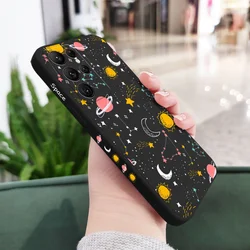 Celestial Night Sky Phone Case Cover - Galaxy S20 FE (Black)