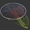 Fish Net Bag Folding Fishing Brail Landing Net Head Foldable Nets Depth Landing Dip Accessories Outdoor Fish Catching Tools