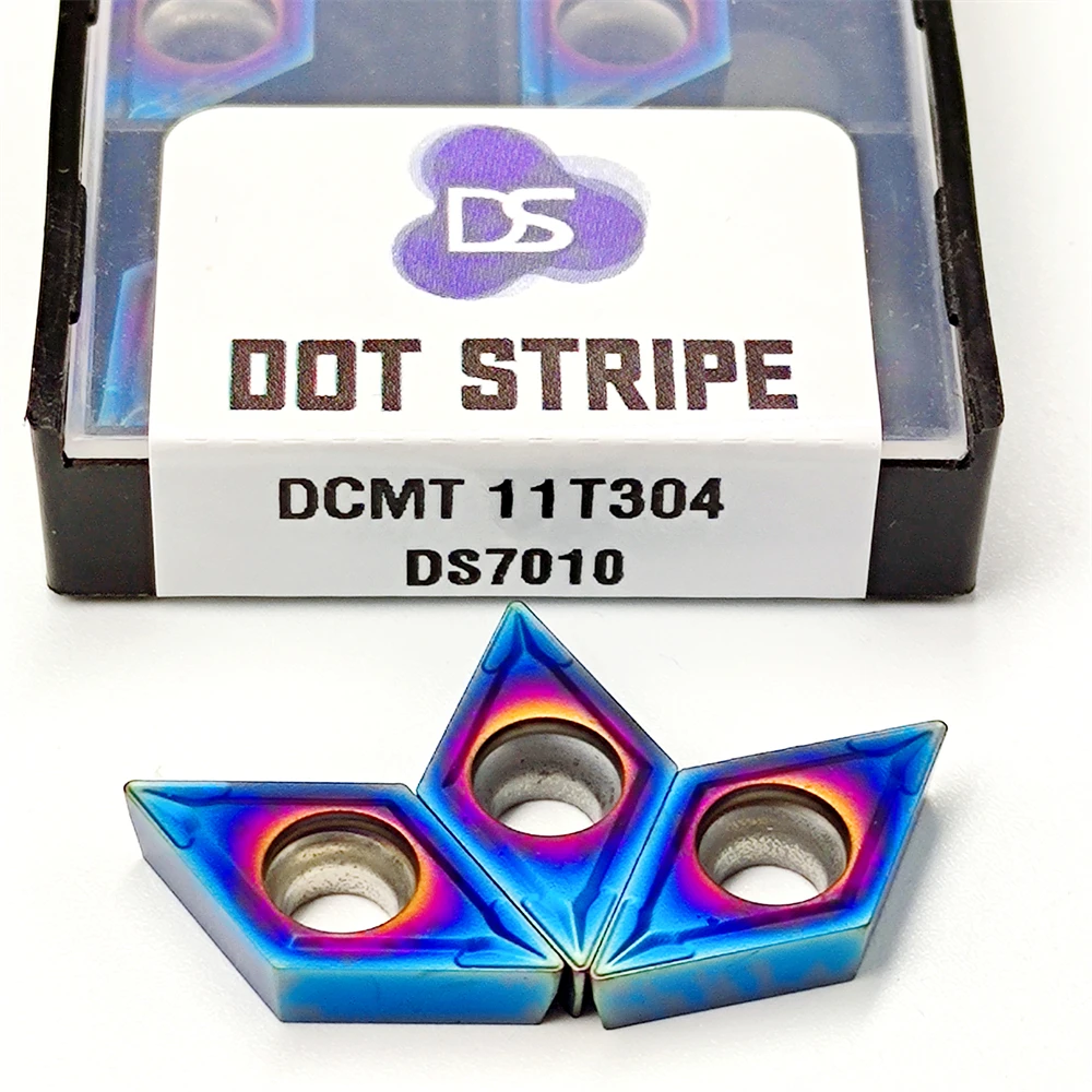 Высококачественный токарный станок DCMT11T304 nano blue blade, токарный инструмент для токарного станка с ЧПУ