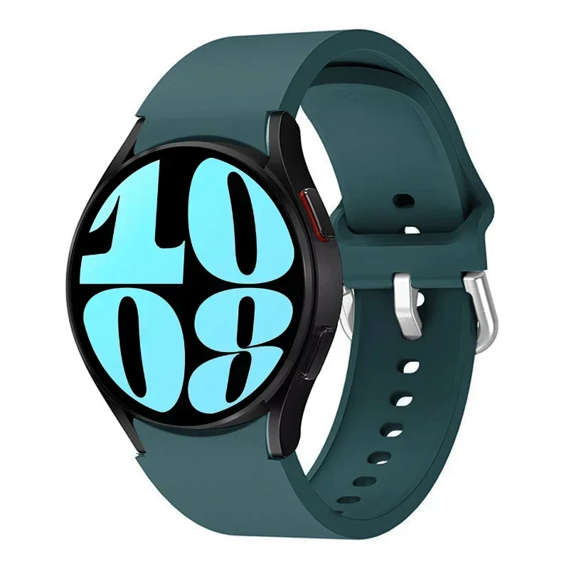 Sleek 20mm Silicone Watch Strap - Premium Wristband