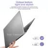 2025 New Laptop Global Version Intel N3700 Ultra Thin 14.1-inch HD Screen 16G+2048G DDR4 High Speed WIFI 5+Office computer 5