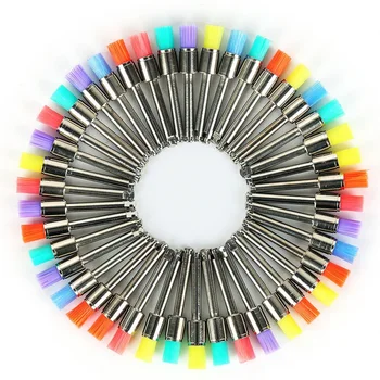Disposable Oral Plastic Consumables Polishing Nylon Bristle Polisher Bowl Shape Dental Prophy Brushes Stain Removal Tool