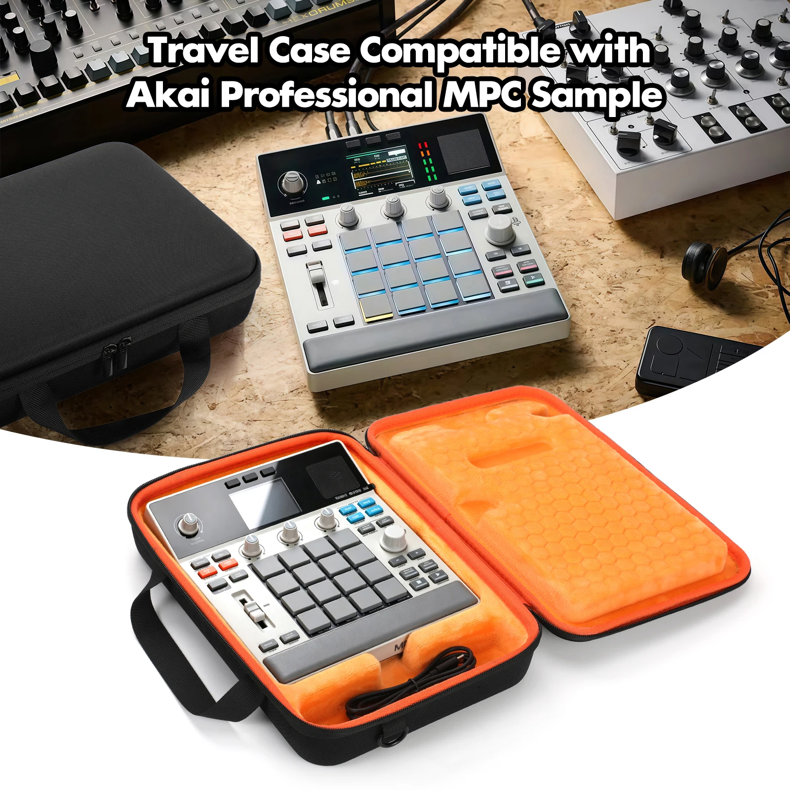 Durable Waterproof EVA Storage Bag with Shoulder Strap
