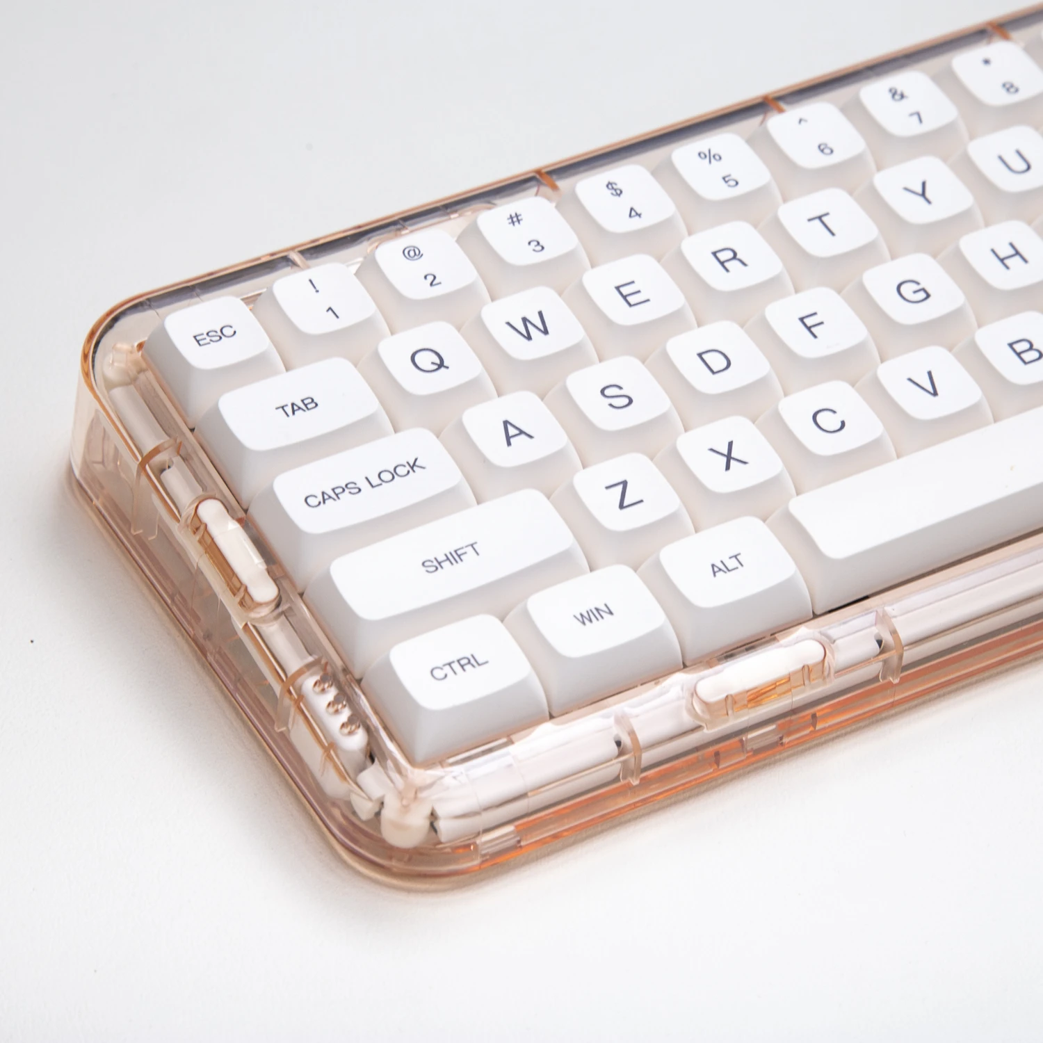 미니멀리스트 화이트 일본어 키캡, 120 키, XDA 프로필 PBT 키캡, 염료 서브, MX 스위치 기계식 키보드 IK75 포커용, 1 세트