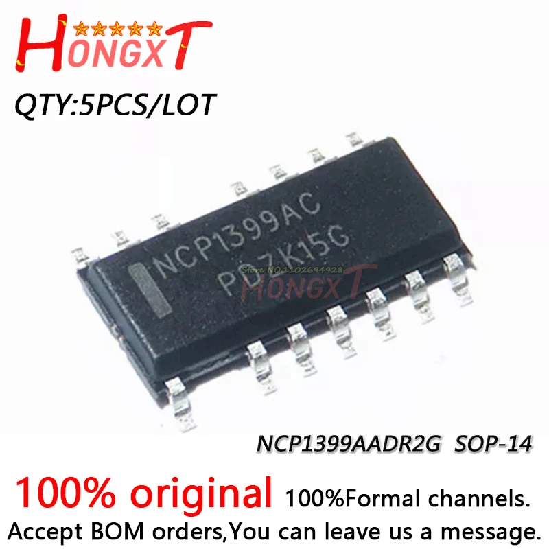 

5 шт. 100% новый NCP1399AC NCP1399 NCP1399AA NCP1399AADR2G sop14.чипсет