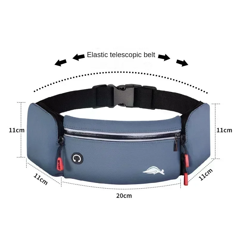 Running Bags Men's And Women's Outdoor Sports Marathon Fitness Kit Multifunctional Kettle Bag Running Waterproof Belt Phone Bag 2
