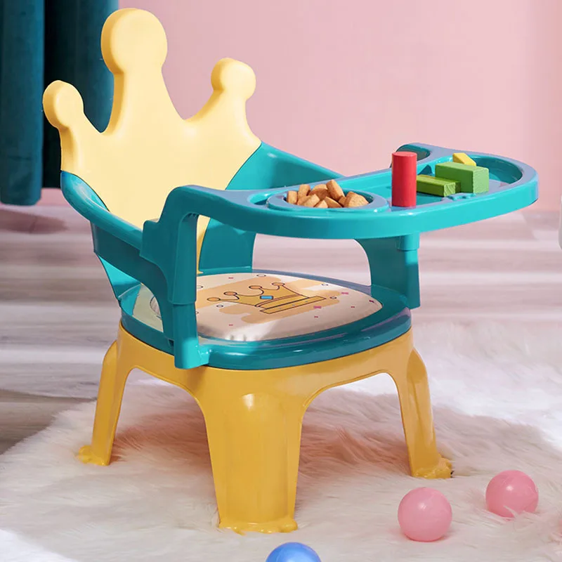 

Children with dinner plate fun call chair baby eating low stool table chair with back