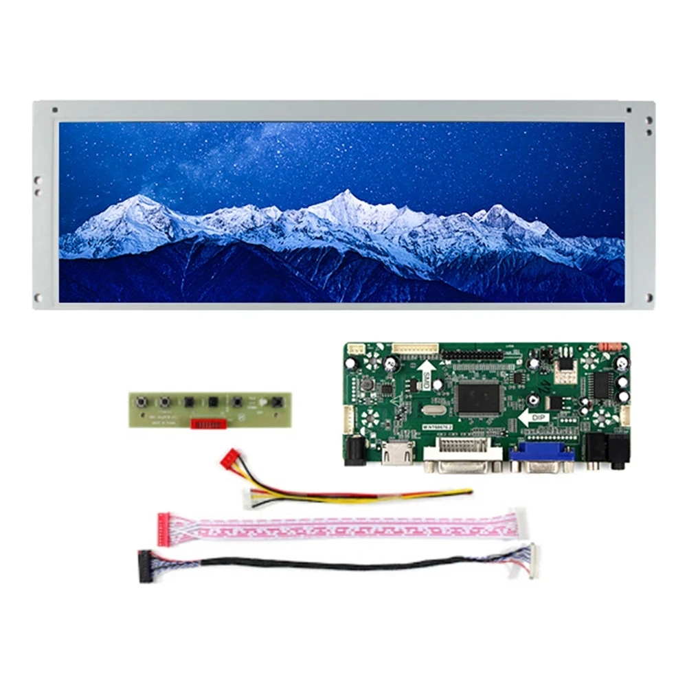 H DMI DVI VGA Placa Controladora LCD