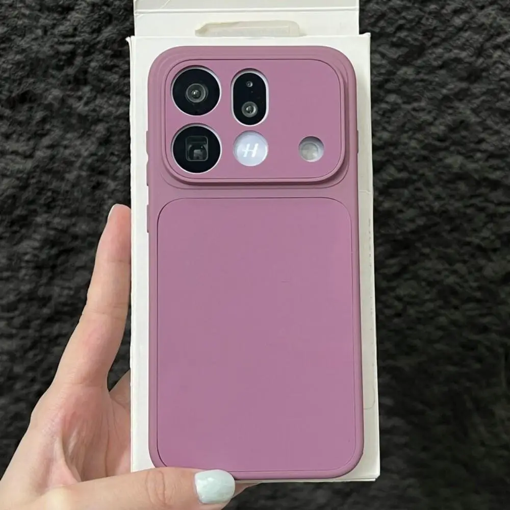 Premium Liquid Silicone Frosted Phone Case with Shockproof Non-Slip Soft Bumper