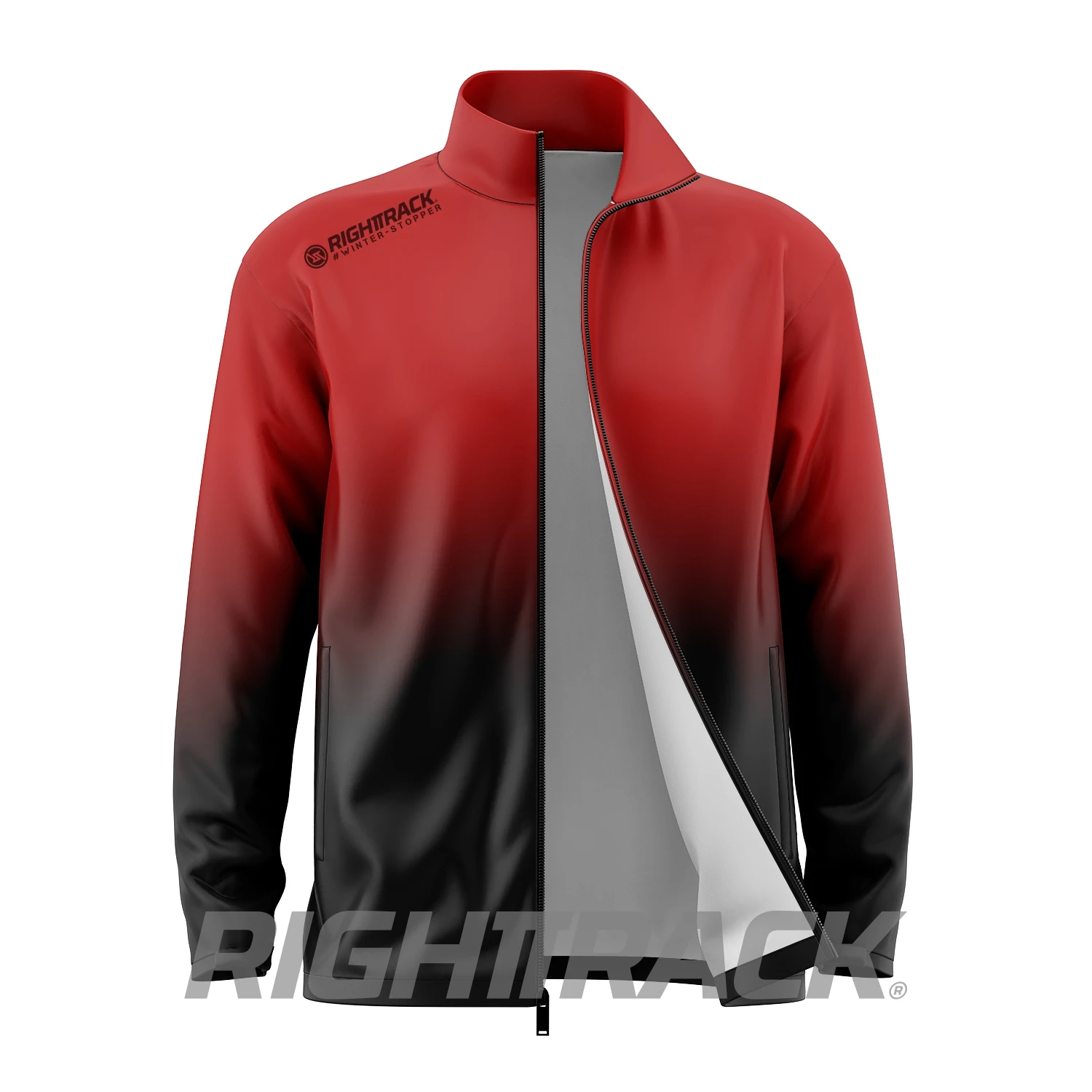 Winter Snow Jacket Men Windproof Thermal Fleece Clothing RT Gradient Outdoor Sports Skiing Running Cycling Hiking Apparel