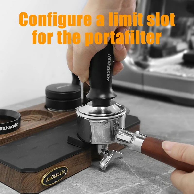 محطة تدك القهوة، حامل حصيرة الإسبريسو، وحامل Porta...