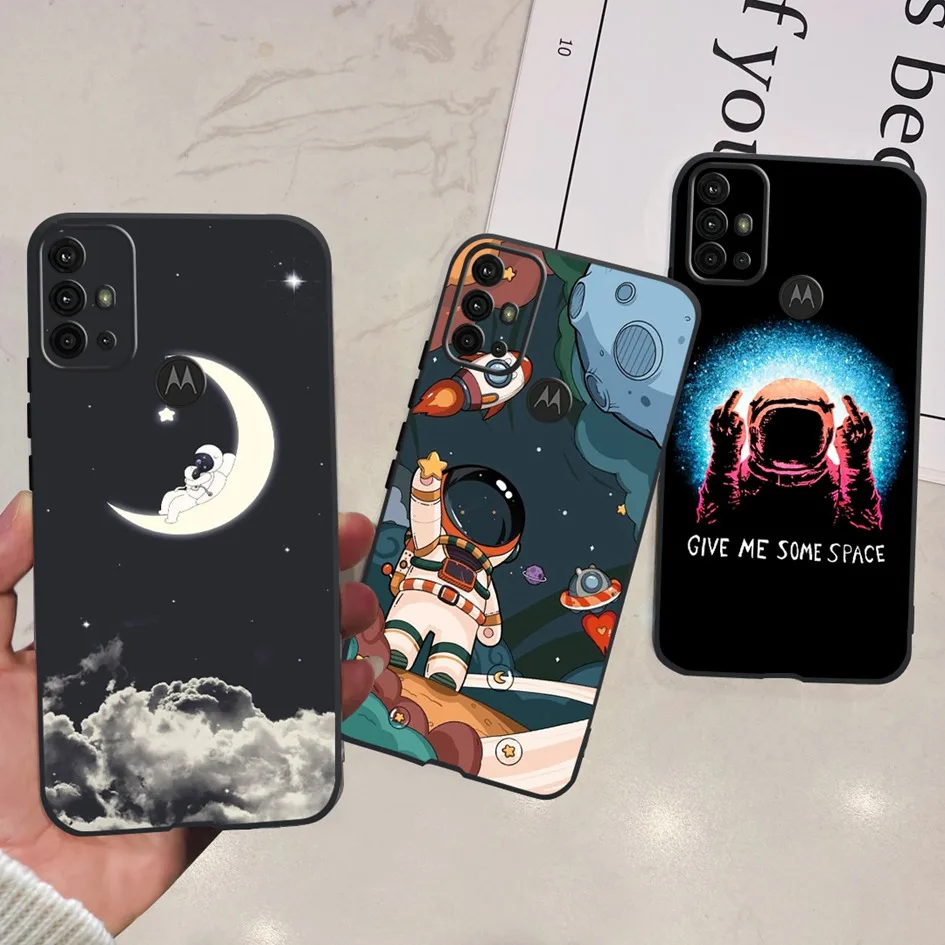 Fashion Butterfly Soft Silicone Black Case - Stylish Back Cover for Motorola Moto G Series Phones