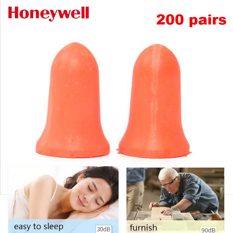 200-pairs-honeywell-earplugs-ear-plugs-sleeping-learning-travel-work-noise-reduction-snore-proof-ear-stopper-soft-foam-earmuffs