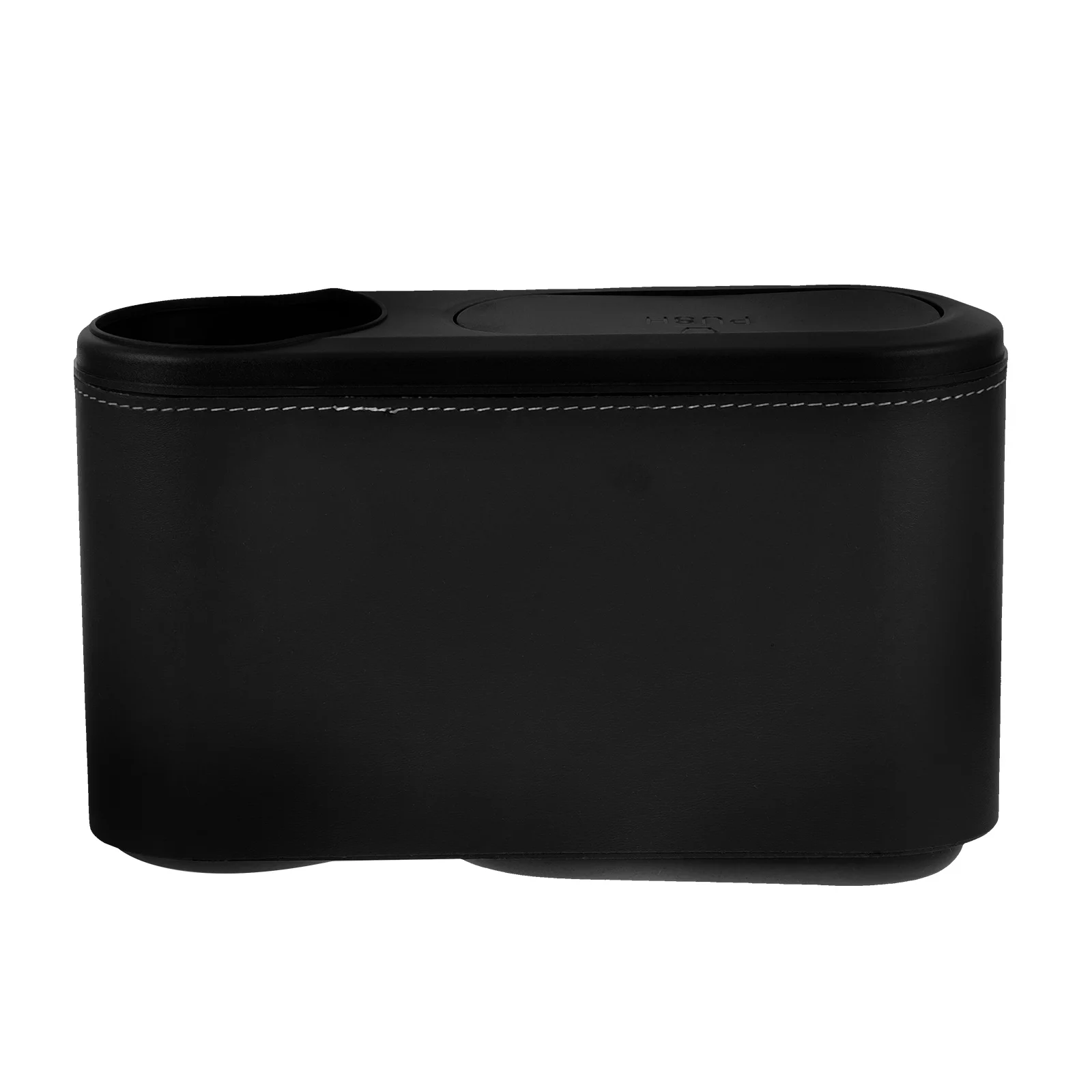 

Car Trash Can Small for Front Seat Accessories Cans Bin Door Garbage Storage with Lid