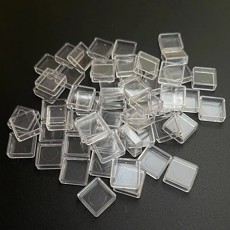 Empty Plastic Watercolor Paint Pan Watercolor Acrylic Oil Paints 25/50/100pcs 0.3ml color palette watercolor palette watercolor paint pans
