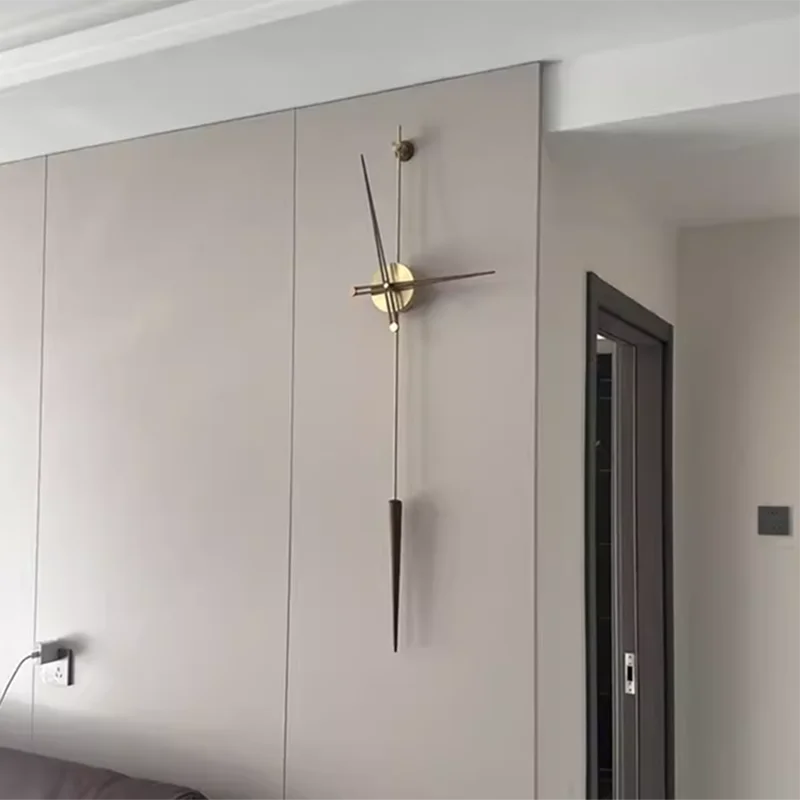 Modern Wall Clocks Creative Clock Wall Minimalist Living Room Clocks Luxury Watches Elegant Room Ornaments Home Decoration - 2