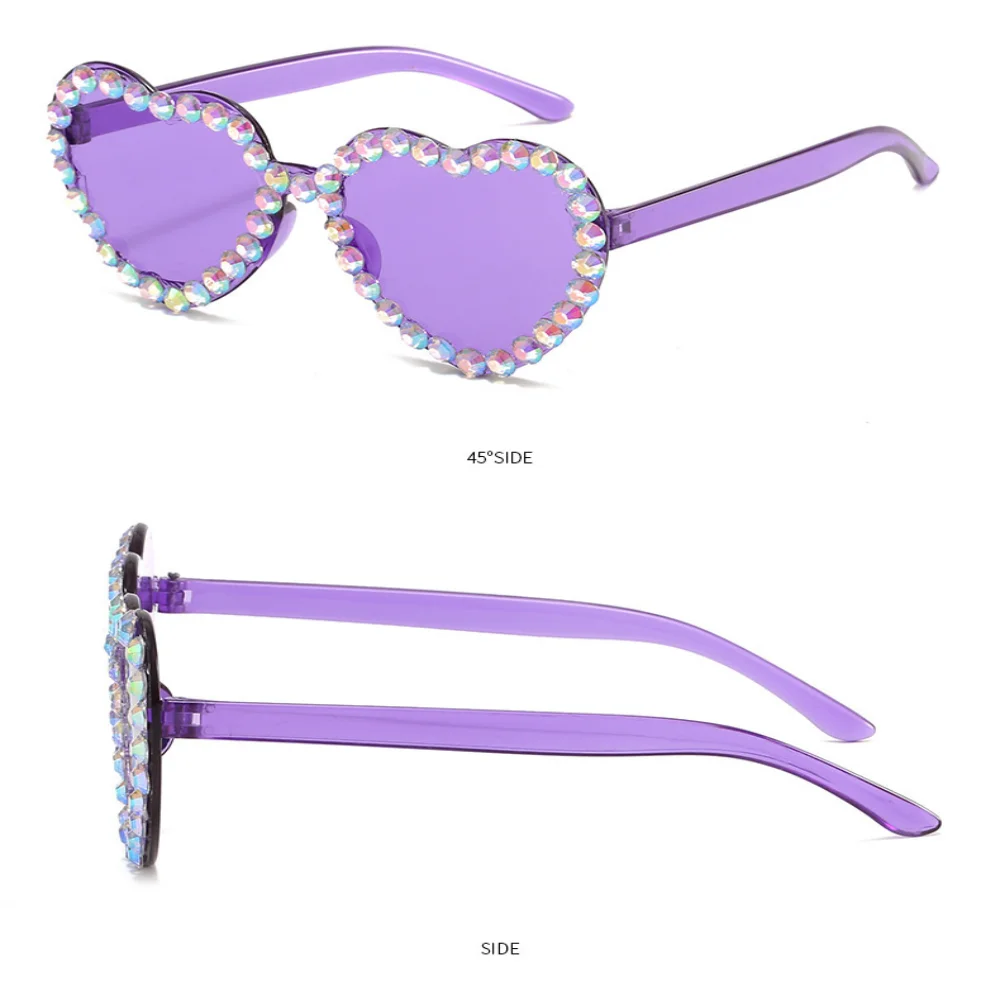 Lentes de Sol Rimless Corazón con Strass (UV400) S3ee55cb0d64d4c279e8969b6ab18945bB
