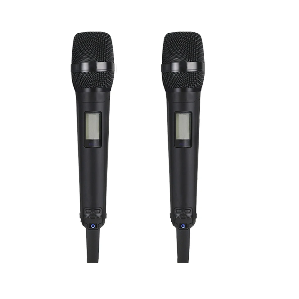 SOM SKM9100 싱글 리시버 더블 핸드 헬드 마이크, 다중 색상 하이 퀄리티, 500-599MHz, 600-699MHz