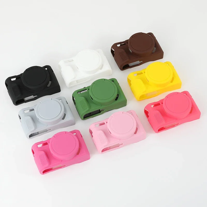 

For Canon Mark 2 3 g7x2 g7x3 g7xii g7xii body shockproof rubber case lens protector camera silicone protective cover skin bag