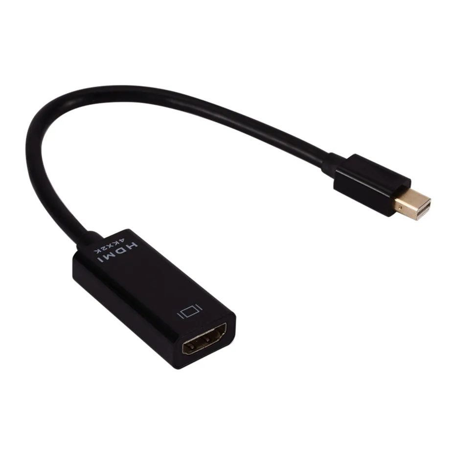 Mini DP To HDMI-compatible Adapter Cable 4K/1080P Male To Female DisplayPort to HD Converter For Macbook Pro Air Mac Surface Pro