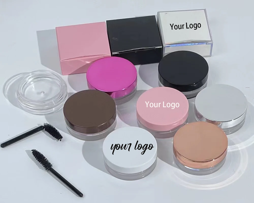 

Wholesale Eyebrow Styling Gel Brows Wax Soap Waterproof Lasting Wild Eyebrow Soap Gel Custom Logo Cosmetic Eyebrows 10pcs