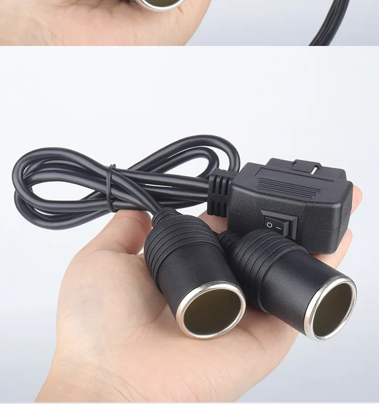 Tbest Adattatore Per Presa Accendisigari Per Moto Da Auto 12V 24V - Foto 2