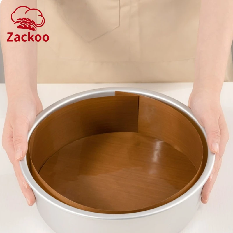Silicone Baking Mat 6/8/10 Inches Round Reusable Resistant Fiberglass Cloth Easy Demoulding Cake Liner Cropped Paper Oilcloth Pad