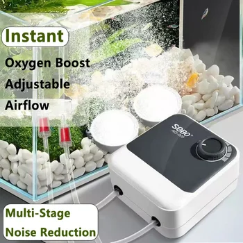 Silent Aquarium Air Pump 1