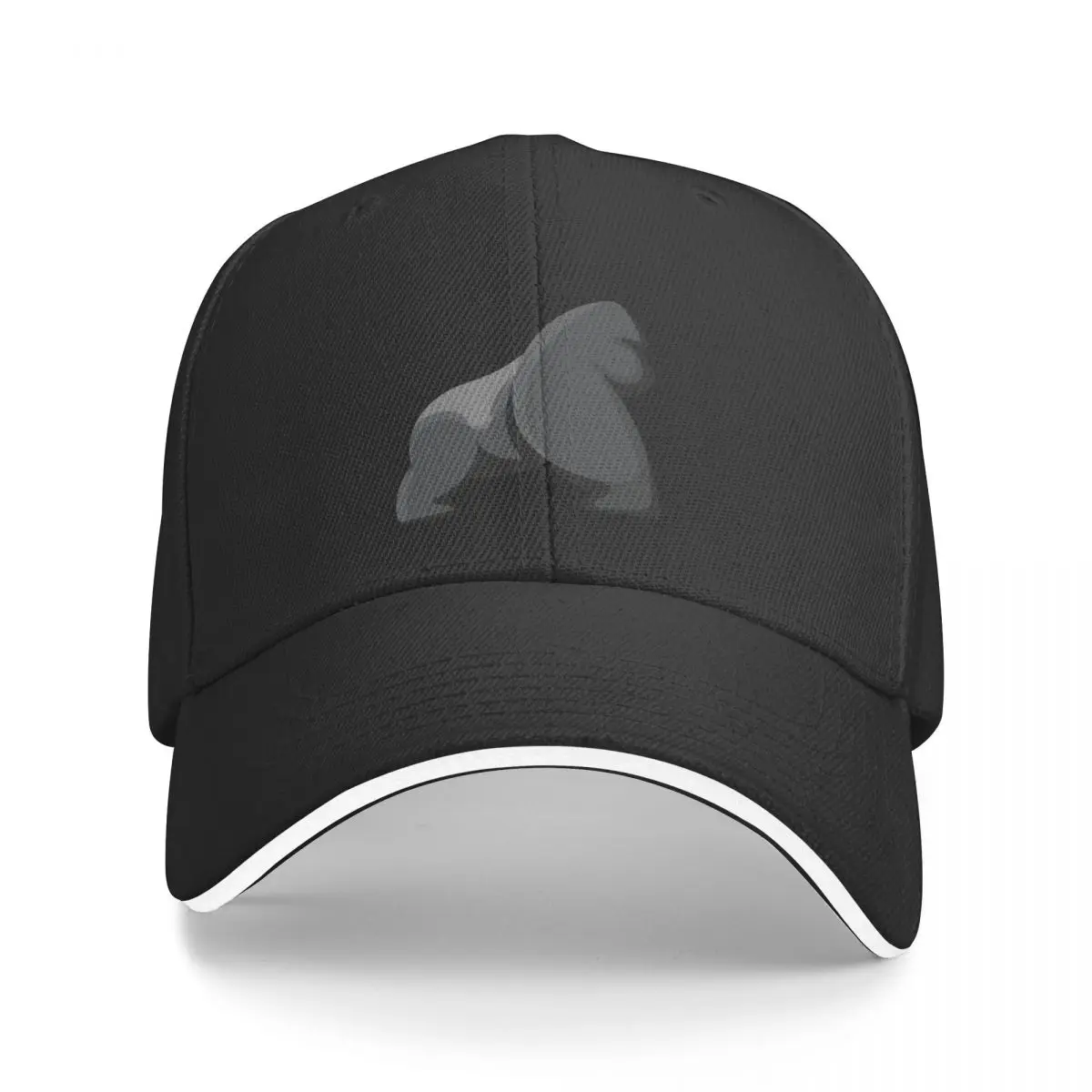 

Silverback сильная Gorilla на белой бейсбольной кепке, Спортивная Кепка, мужская и женская кепка