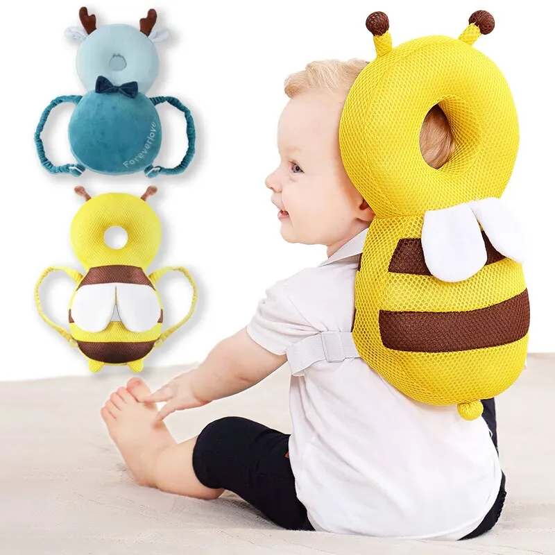 Toddler Baby Head Protector Safety Pad Cushion Back Pillow Protective Headgear Cartoon Walking Anti-fall baby pillow baby safety pillow head protector pillow