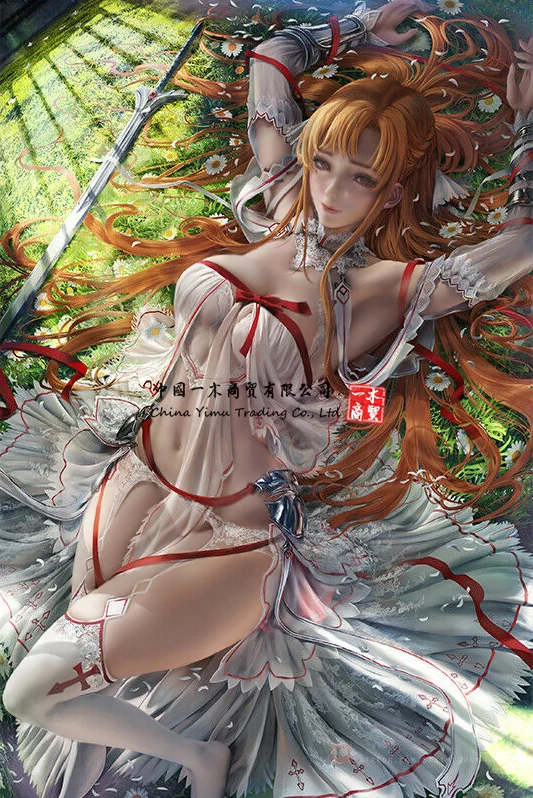 

anime sticker wall art poster sexy anime girl Lace underwear poster video game character decal for Internet Bar hotel wall
