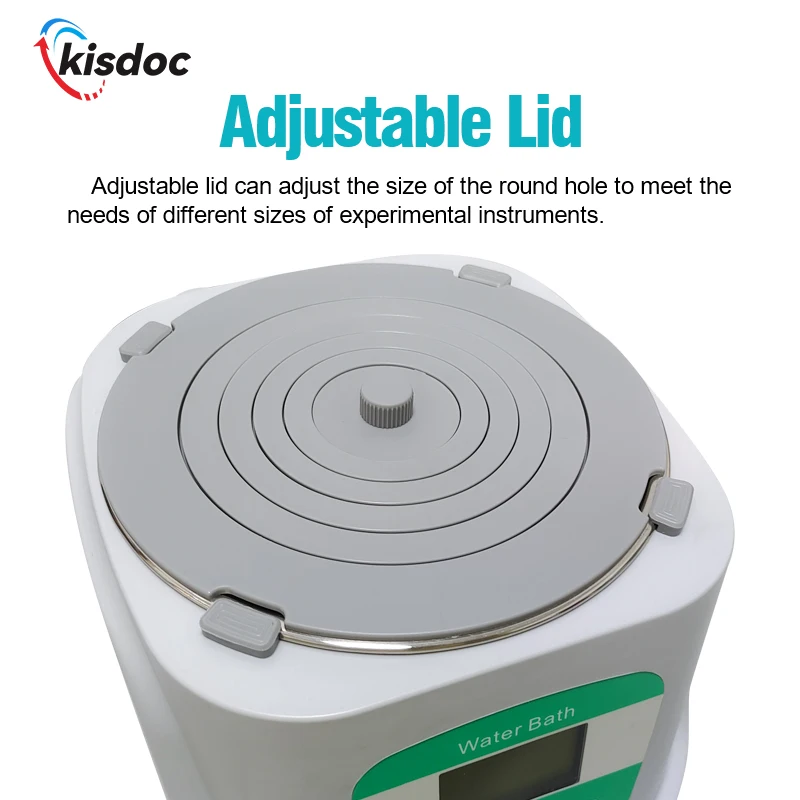 Laboratory electric digital display constant temperature water bath thermal protection magnetic stirring water bath
