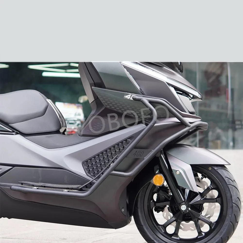 SYM Cruisym 400 2024 오토바이 범퍼 안티 드롭 바 개조 액세서리 전후방 바 크래시 바 프레임 보호대