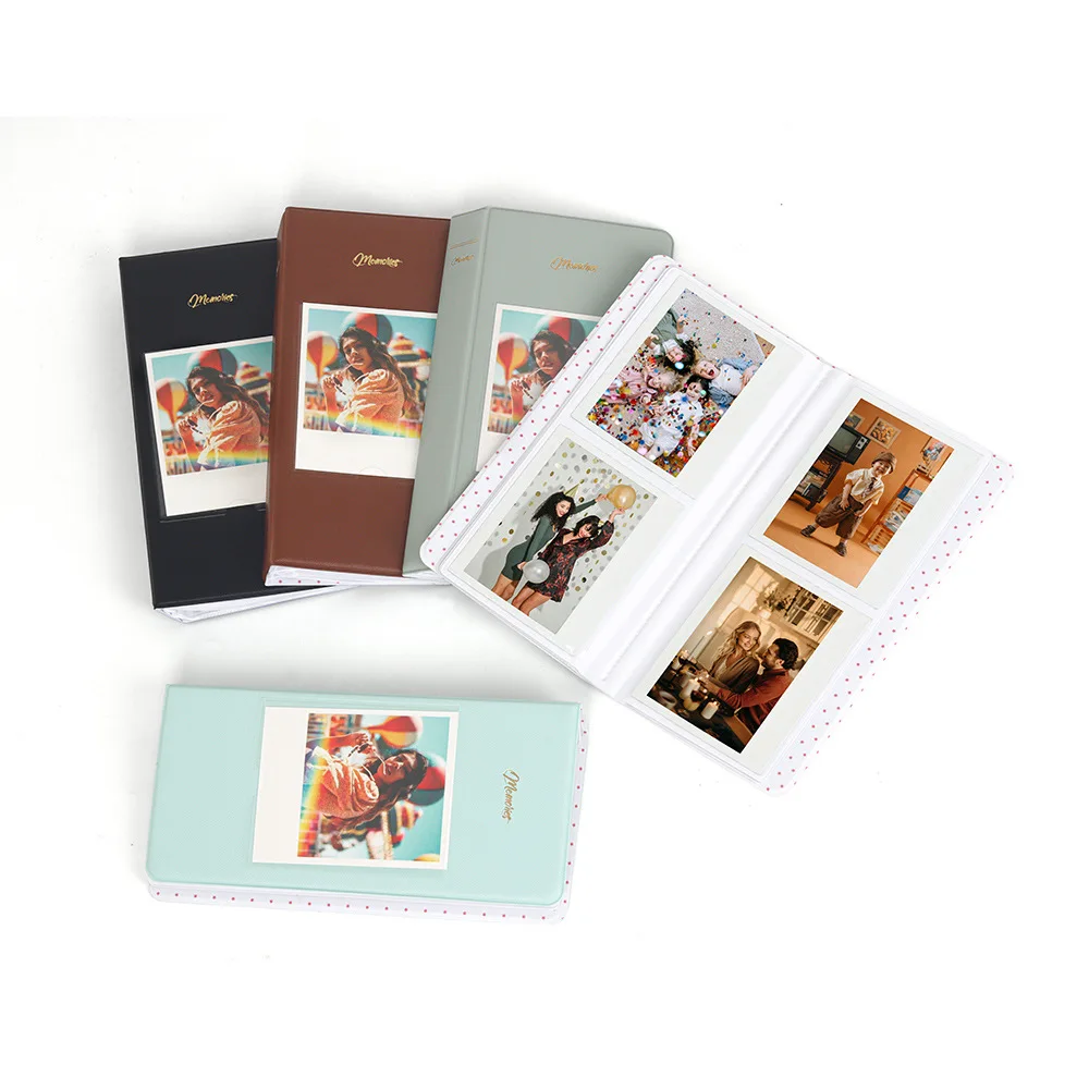 Photo Film Album For Fujifilm Instax Wide Album 64 Pockets For Fujifilm Instax Wide 400 210 300 Link Photo Paper Album Storage Souvenir Book