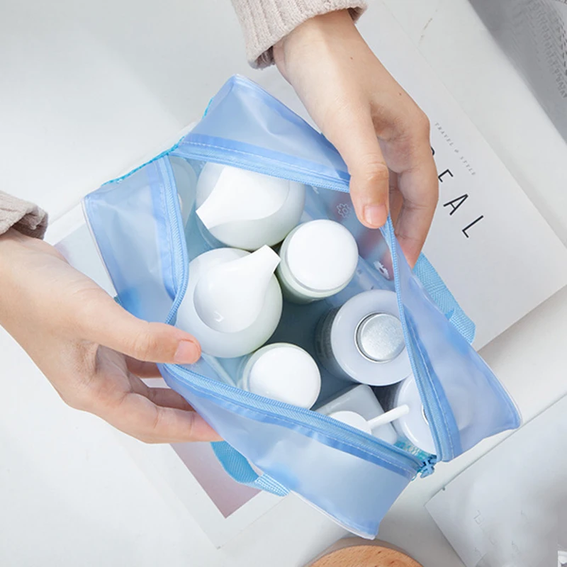 Makeup organizer,cosmetic bag,cosmetic storage bag,toiletry bag,storage bag,product storage bag,makeup bag,cosmetic case PVC Travel Transparent Cases Clothes Toiletries Storage Bag Box Luggage Towel Suitcase Pouch Zipper Cosmetic Organizer